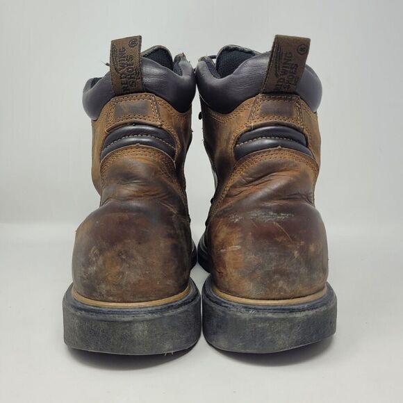 Red Wing Boots Mens 14 Brown Leather 2212 Steel Toe Work Safety DynaForce - Picture 6 of 11